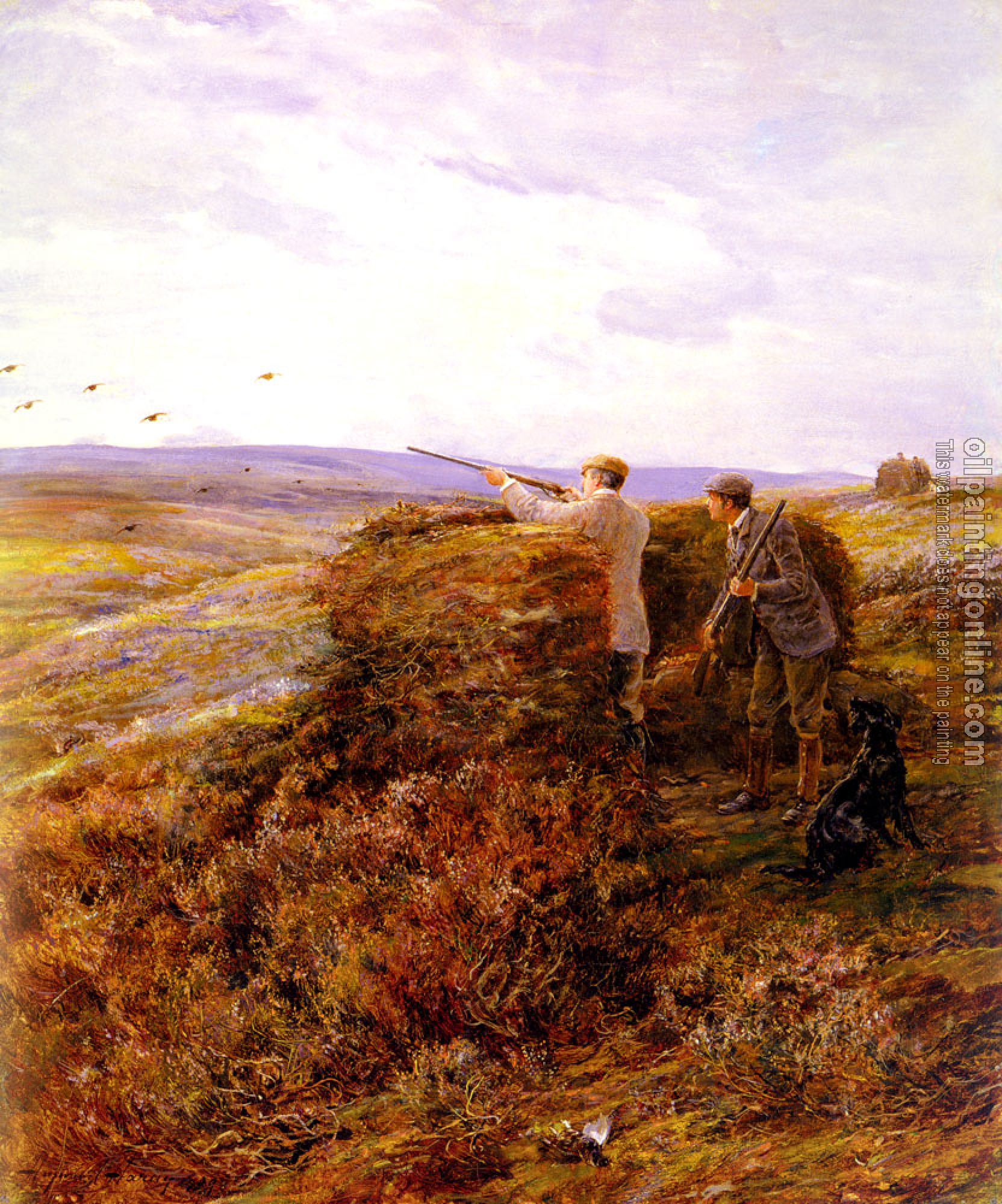 Heywood Hardy - The Grouse Shoot